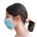 Μάσκα χειρουργική προσώπου μπλε υποαλλεργική 3 στρώσεων, ΑΠΟΣΤΕΙΡΩΜΕΝΗ, μιας χρήσης με λάστιχο, 25 ή 50 τεμάχια από 15 ευρώ